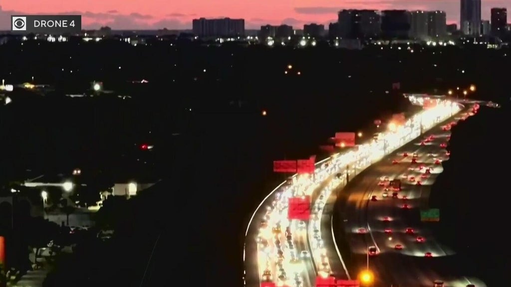 Commuters face major delays on I-95 South before Miami Gardens Drive due to crash — CBS Miami, Key Biscayne Community news