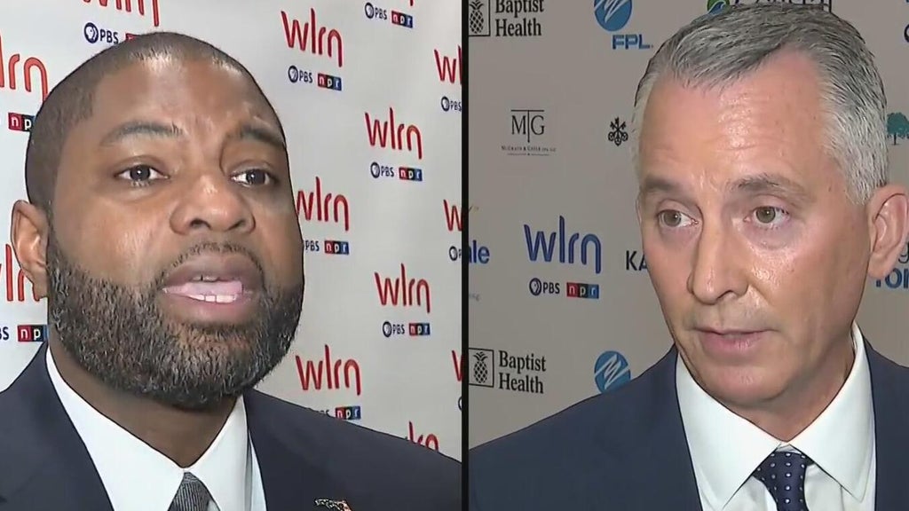 Both gubernatorial candidates are in South Florida campaigning for the midterm elections — CBS Miami, Key Biscayne Community news