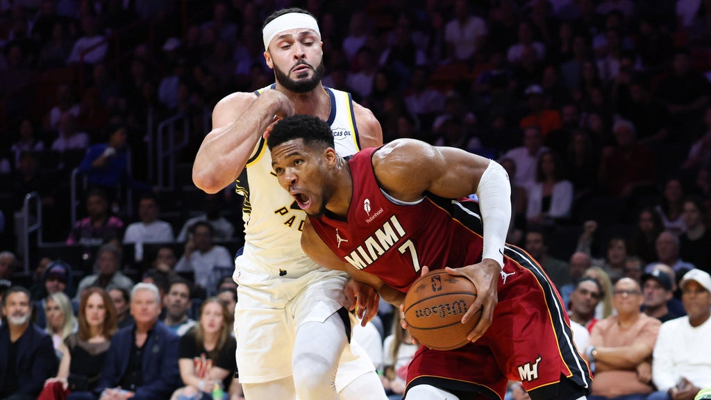 Giannis' triple-double leads Miami Heat to 145-125 win over Pacers in NBA Cup opener — Key Biscayne Sports news