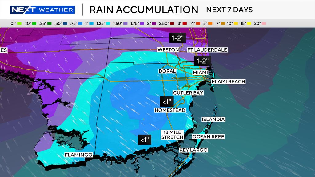South Florida faces heavy downpours, localized flooding as king tides return — CBS Miami, Key Biscayne Sports news
