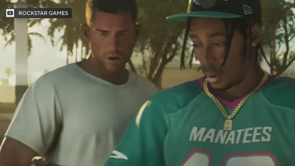 More GTA VI "Vice City" starting to pop up across Miami, including at Dolphins game — CBS Miami, Key Biscayne Sports news