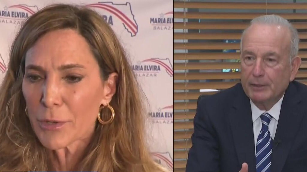 Incumbent Maria Elvira Salazar faces former anchor Eliott Rodriguez for Florida's 27th District race — CBS Miami, Key Biscayne Community news