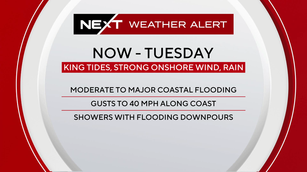 King tides, rain and gusty winds bring coastal flooding threat from Fort Lauderdale to Miami — CBS Miami, Key Biscayne Community news