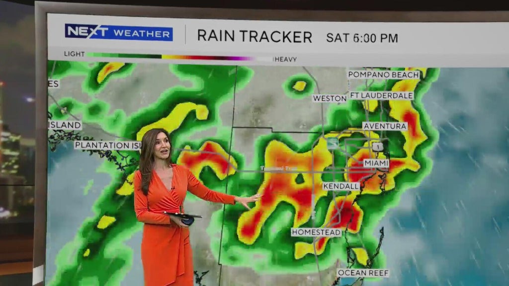 Spotty showers possible in South Florida Thursday before heavy rain, flood threat arrives this weekend — CBS Miami, Key Biscayne Sports news