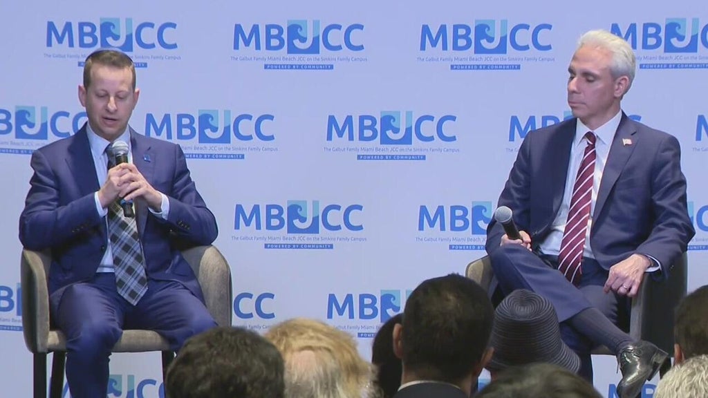 Scott Singer and Jared Moskowitz meet for second congressional forum in Miami Beach — Key Biscayne Community news
