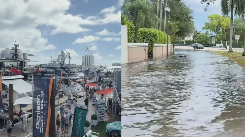 King tide flooding hits fourth day in Fort Lauderdale as boat show opens, snarling traffic — Key Biscayne Schools news