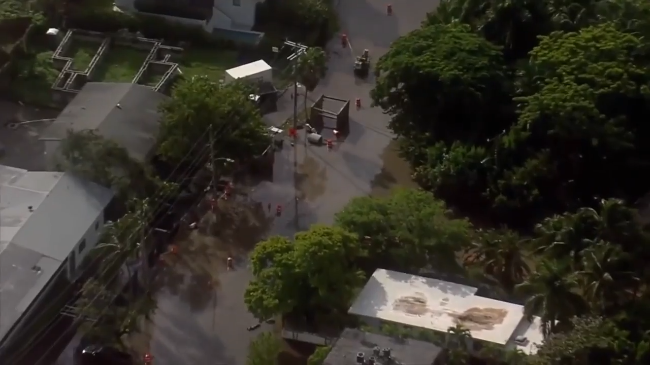 King tide causes flooding across Miami-Dade and Broward County streets — WSVN 7 Miami-Dade, Key Biscayne Community news