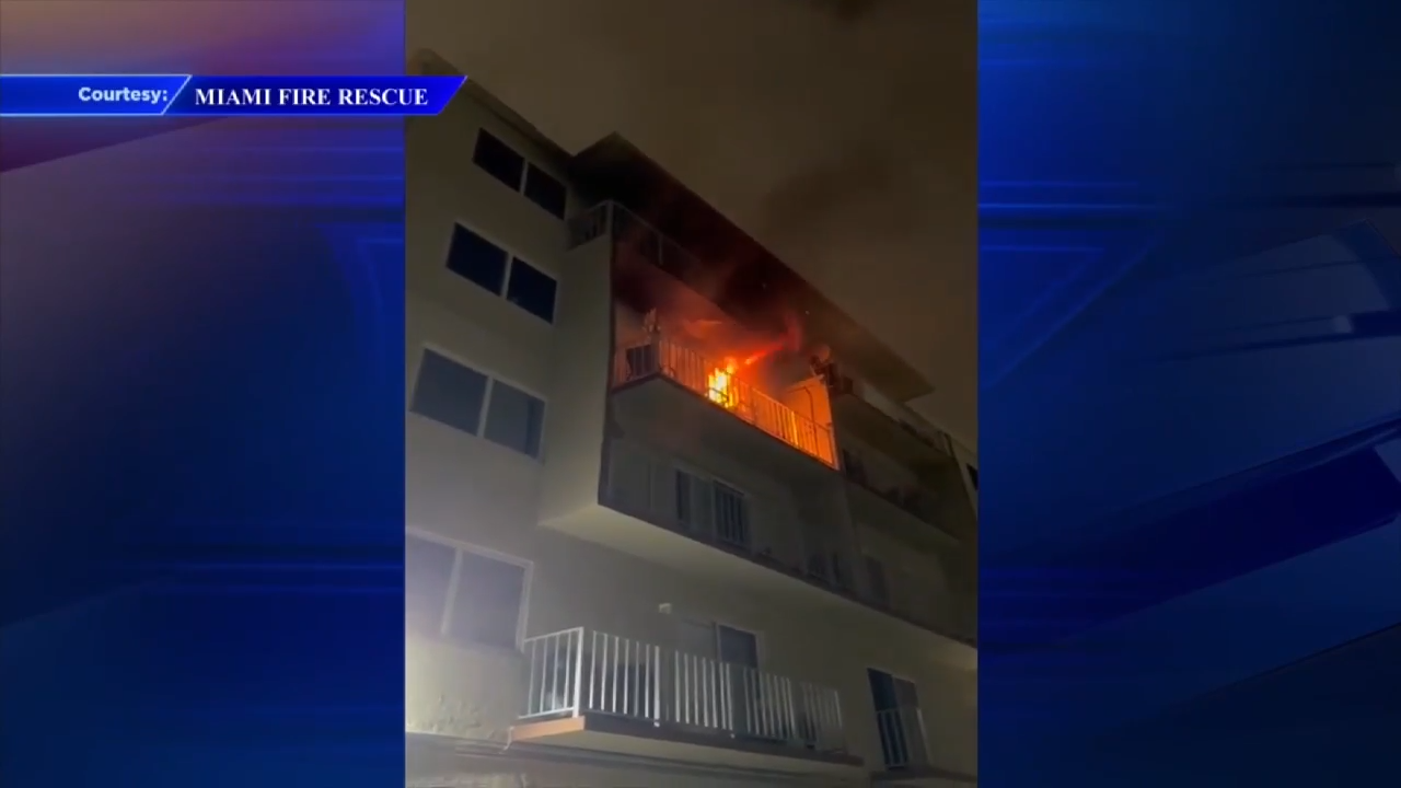 Miami apartment fire causes evacuation, displacing 28 people — Key Biscayne Health news