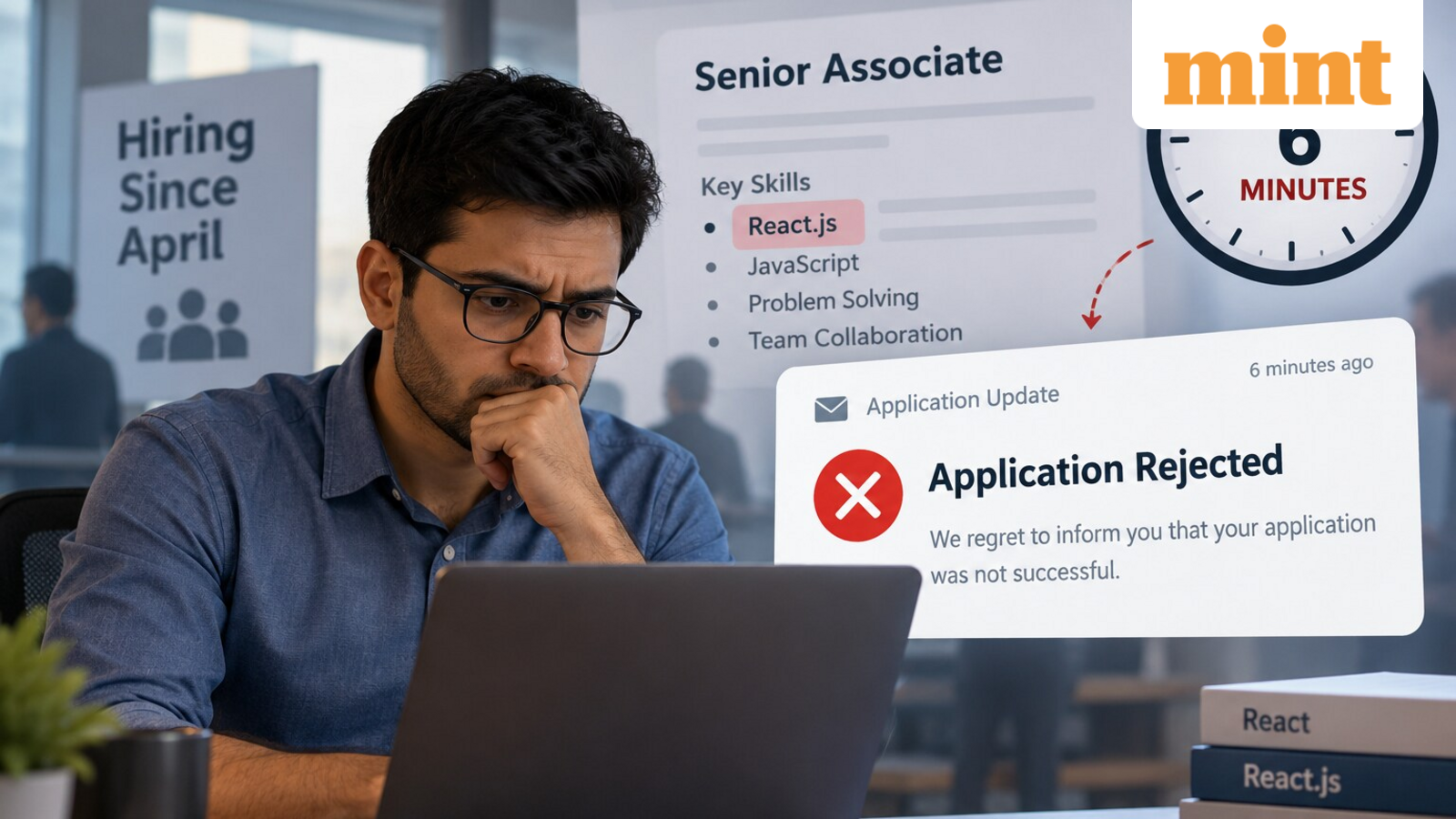 Hiring for months but rejecting qualified candidates? Manager’s 6-minute rejection raises questions about HR tech — Mint India, Key Biscayne Technology news